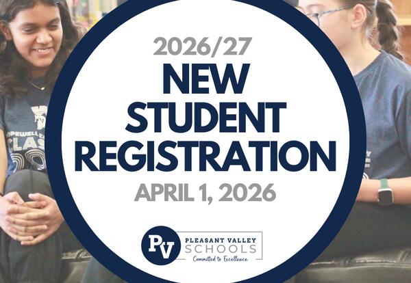 New Student Registration Graphic