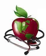 Apple and stethescope