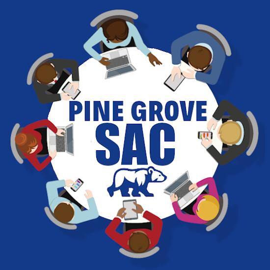 Pine Grove School Advisory Council (SAC) graphic