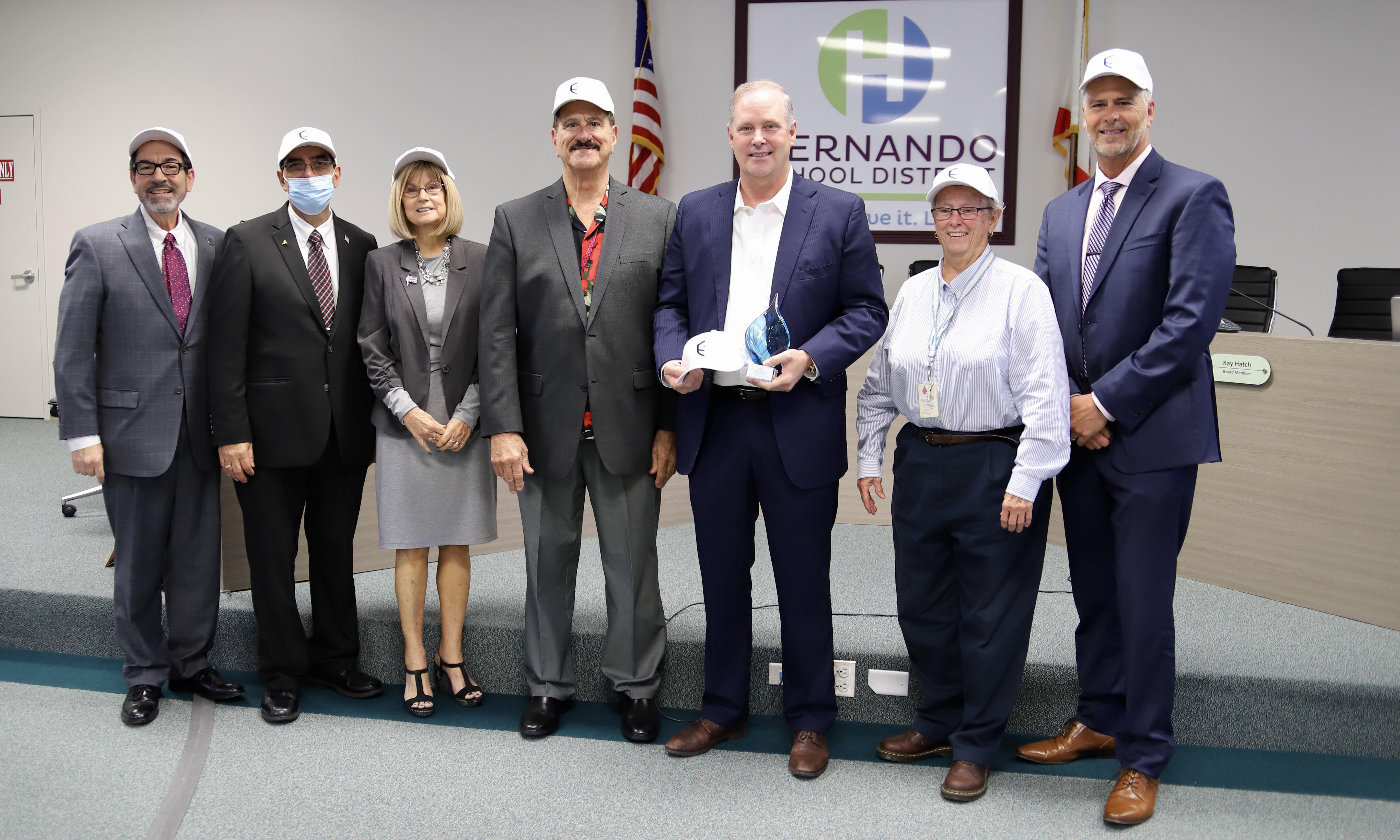 Wilton Simpson, the School Board and the Superintendent 