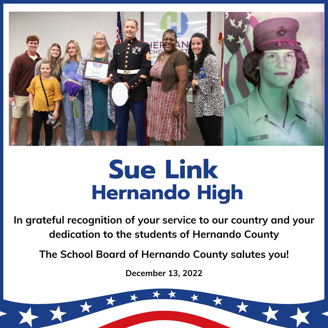 December 2022 Sue Link Veteran