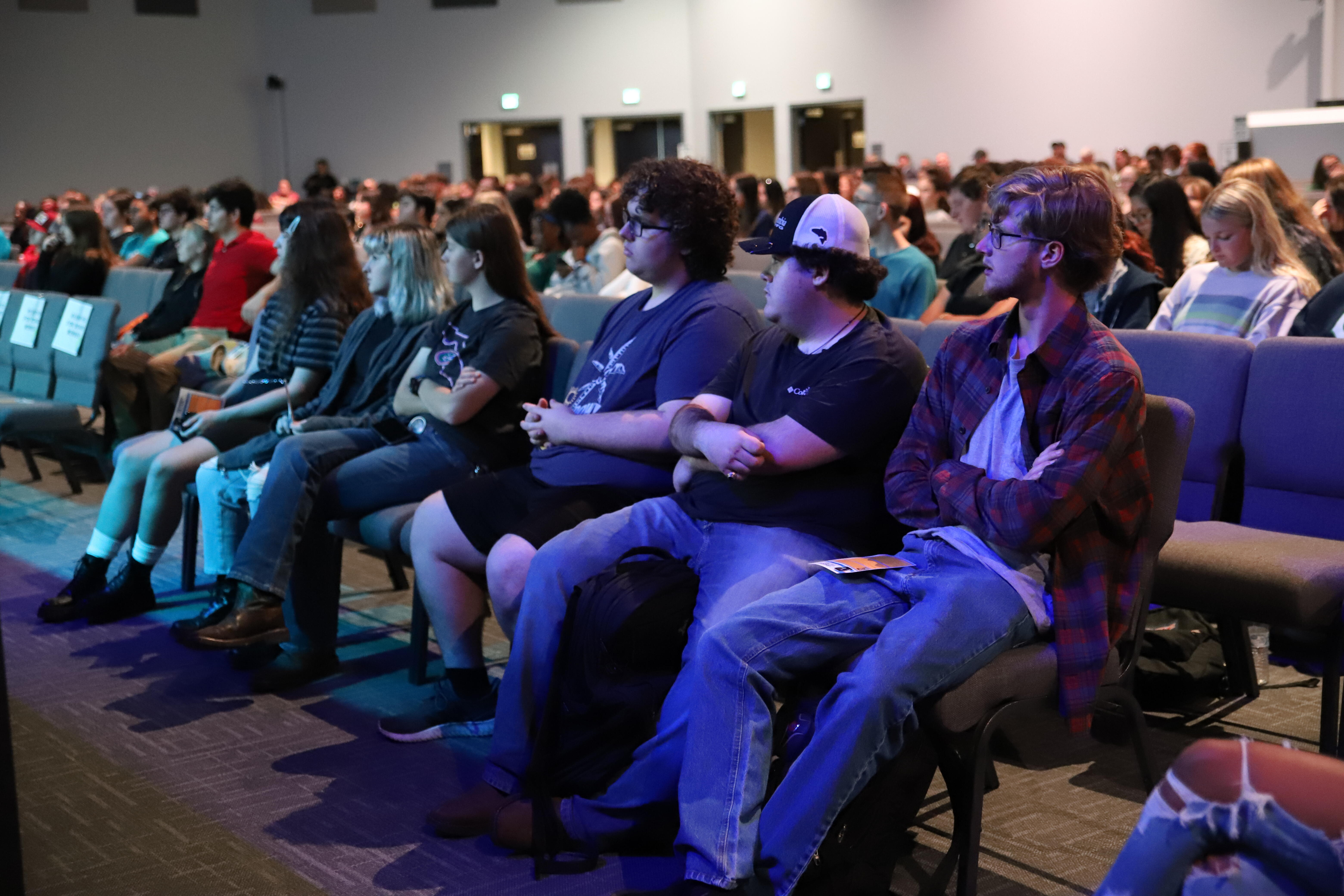 Students at Hernando Grown event