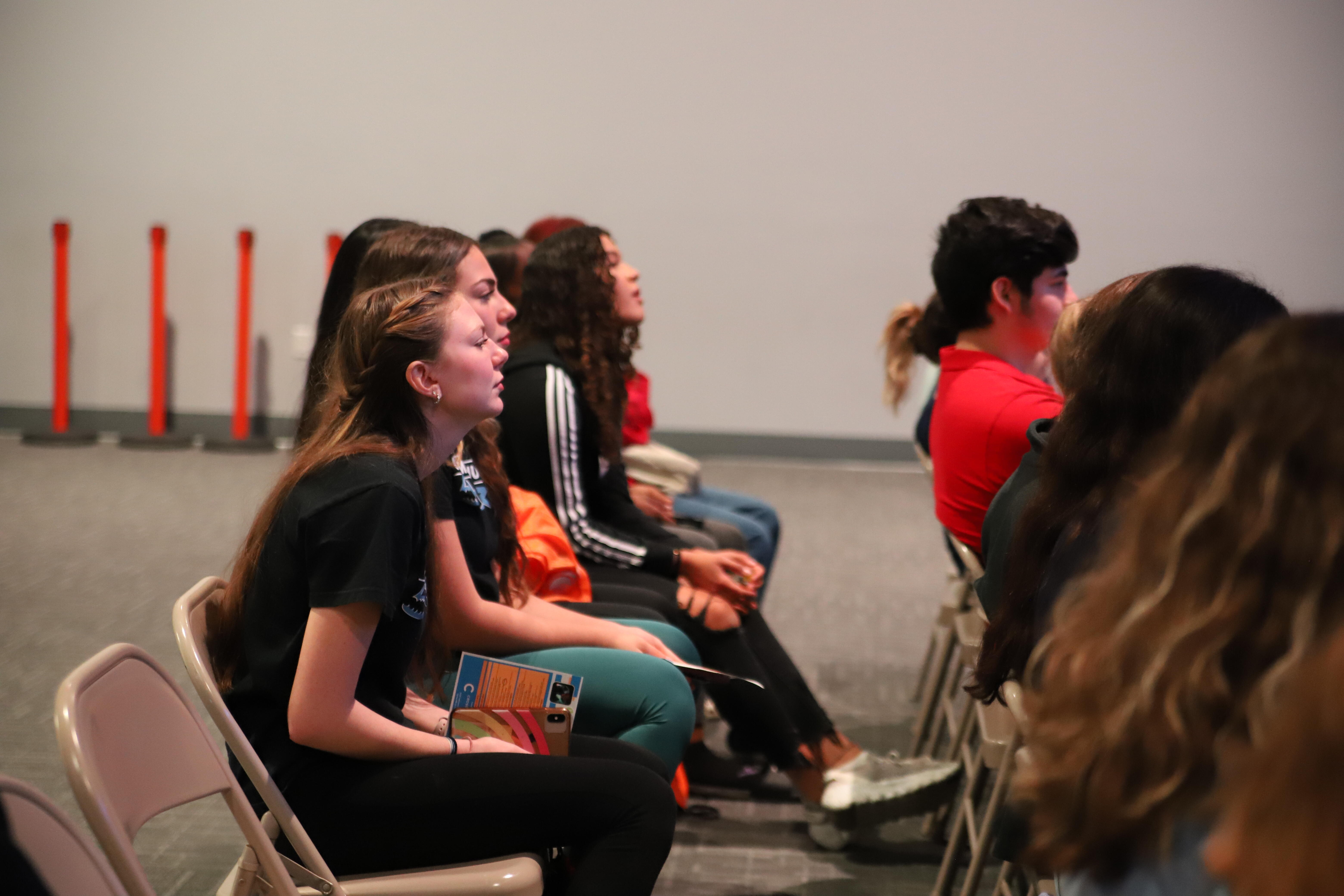 Students at Hernando Grown event