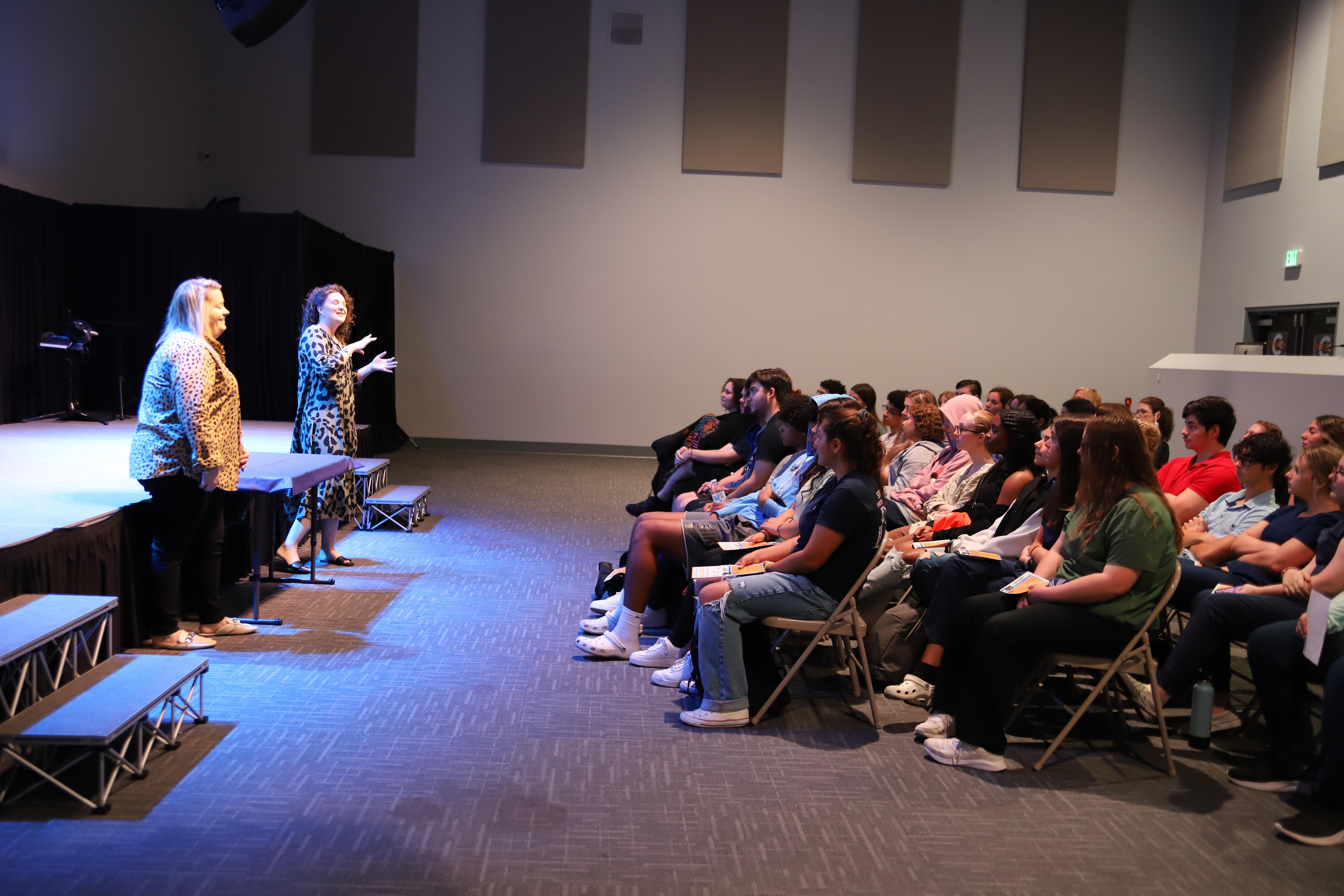 Students and speakers at Hernando Grown event