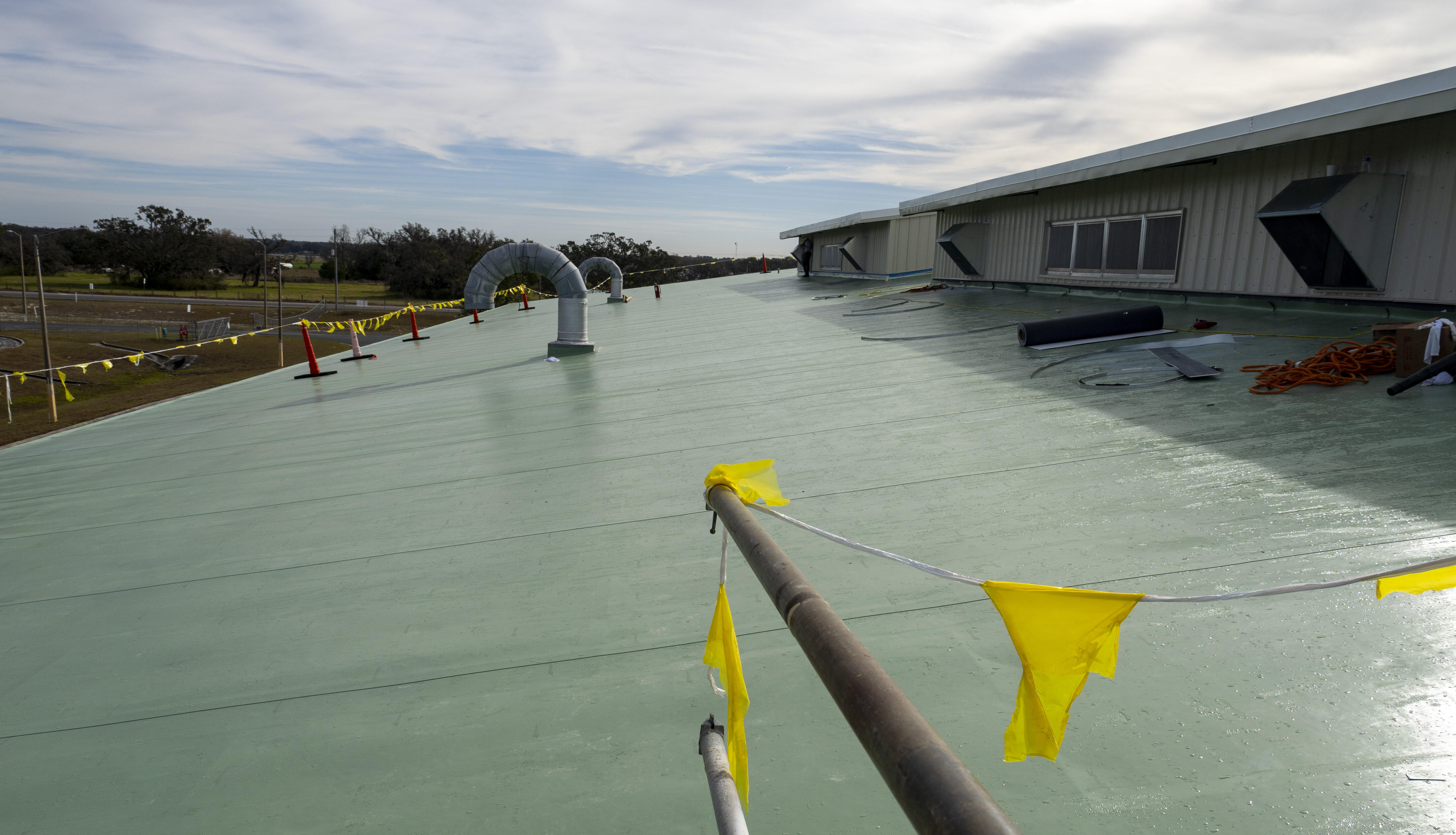 Transportation Building Roof