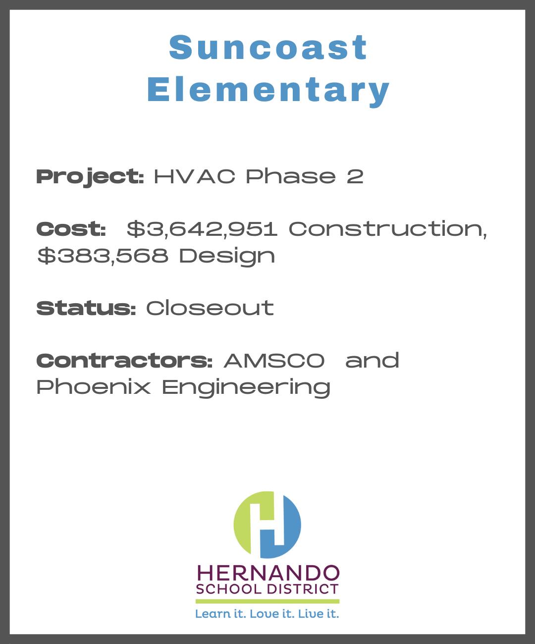 SES HVAC Phase 2 graphic