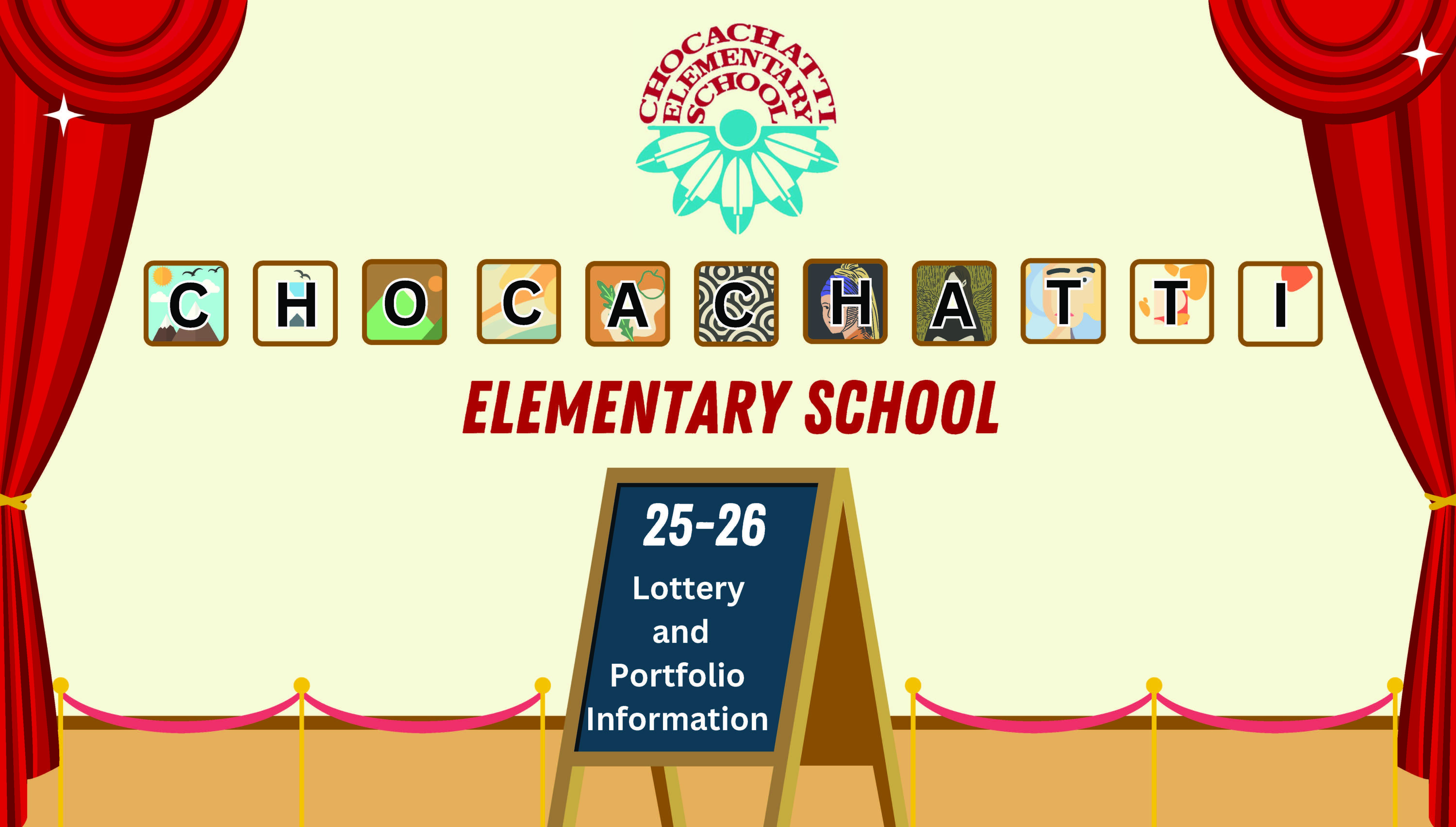 Chocachatti Elementary School 2025-2026 Lottery and Portfolio Presentation - Page 1