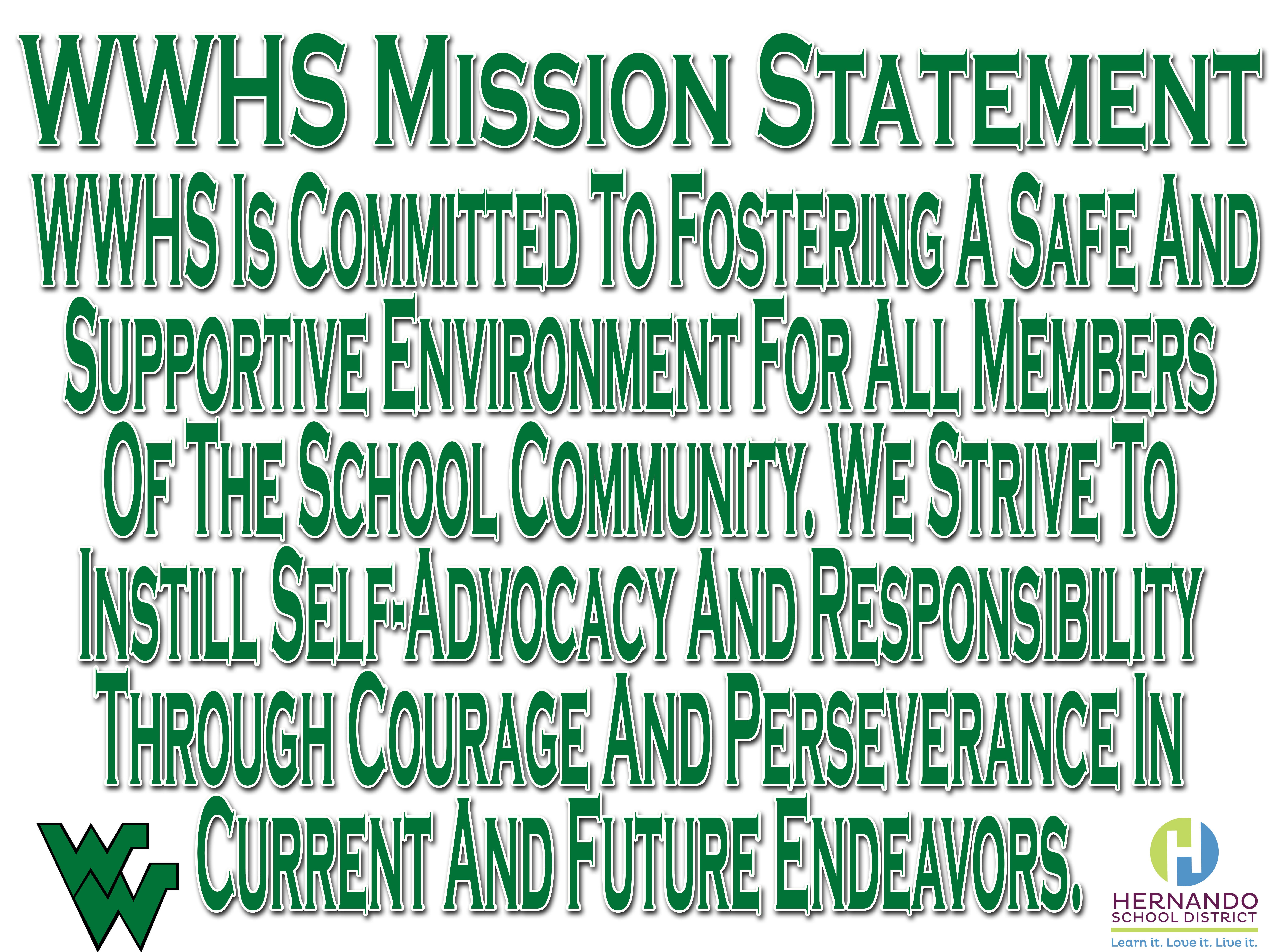 WWHS Mission Statement