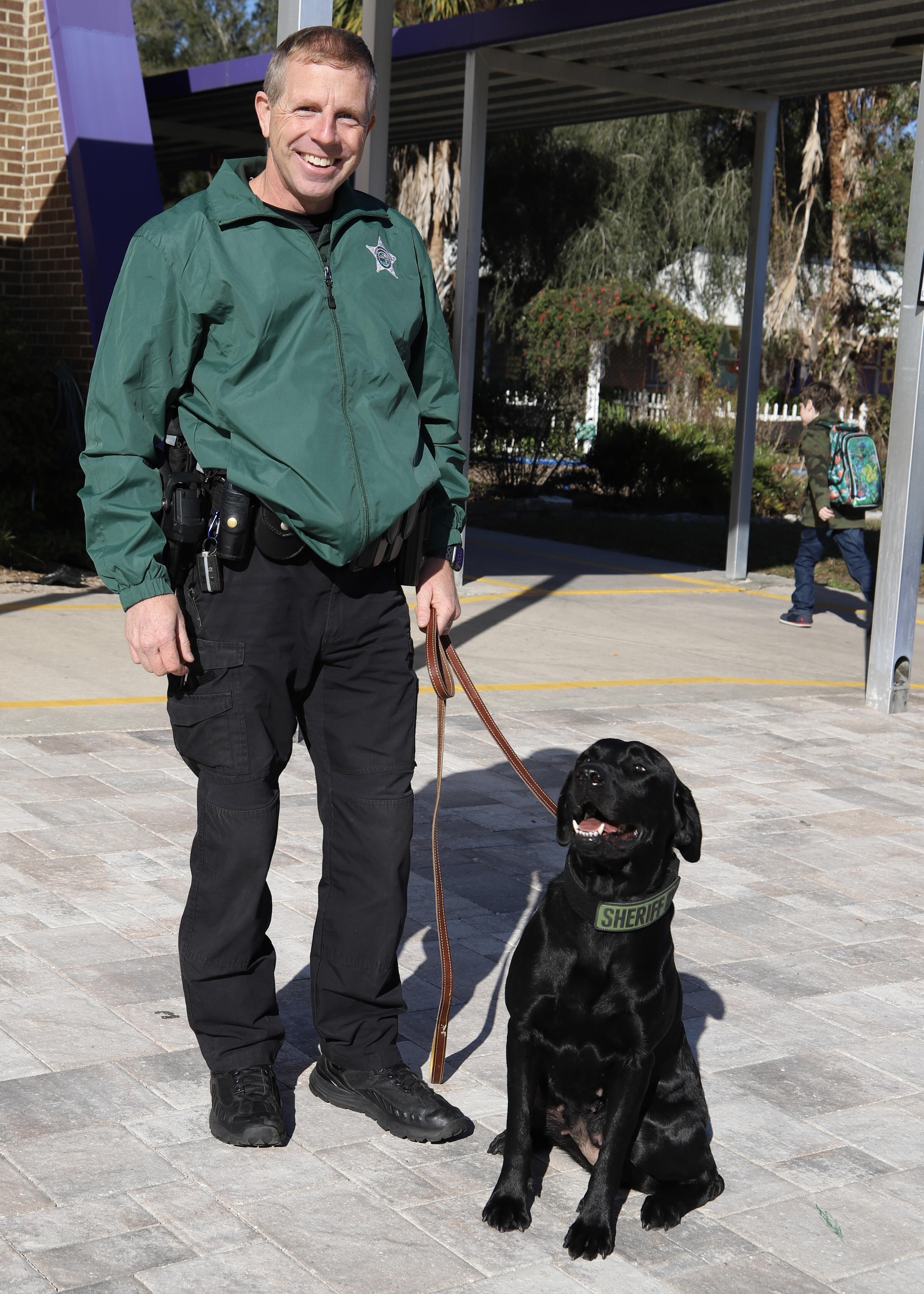 K-9 Skyy and Deputy Burburan