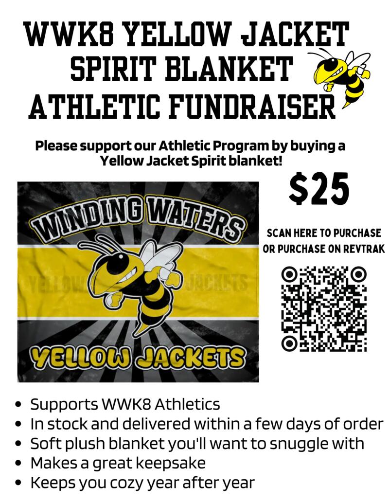 WWK8 Athletic Blankets for Sale!