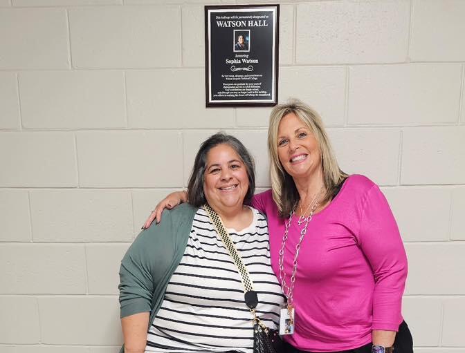 Sophia Watson and Missy Wright