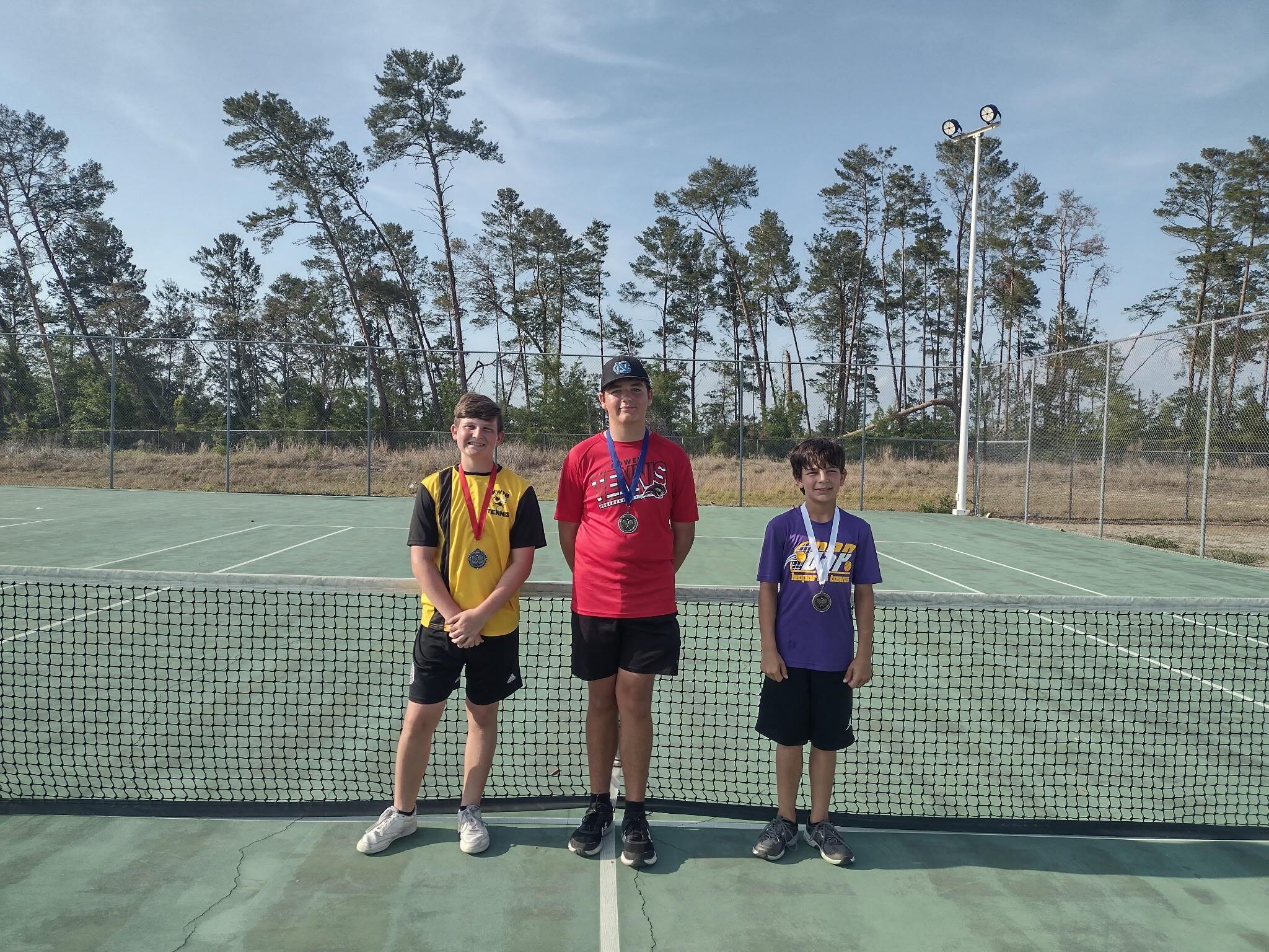 M.S. Boys Individual Tennis Champs