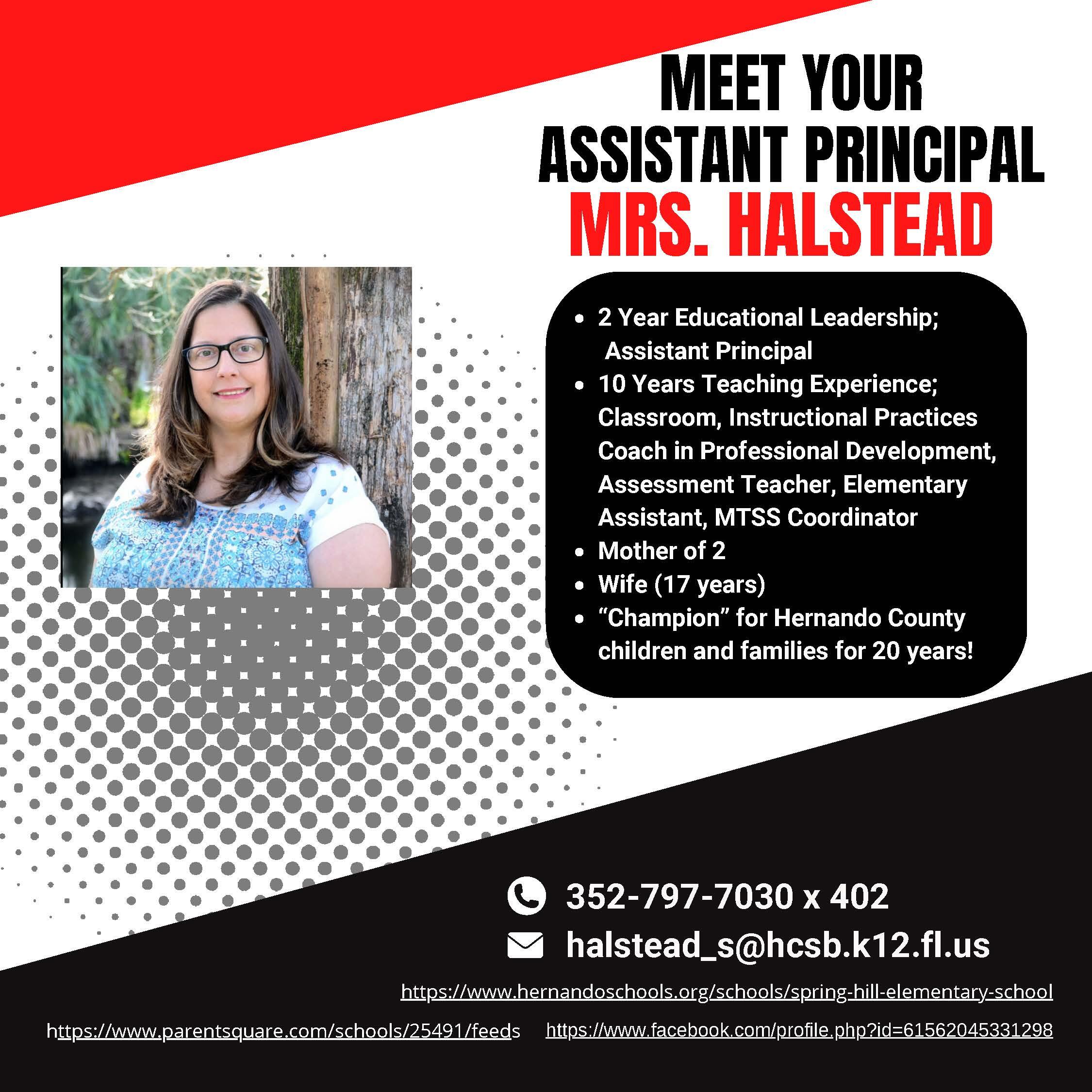 Meet Your Assistant Principal