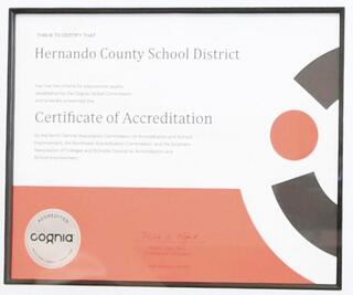 HCSD Accreditation Certificate