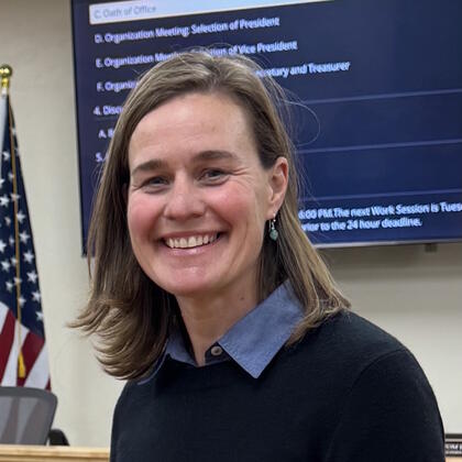 Board of Education Vice President Dr. Laura DeWitt - Picture