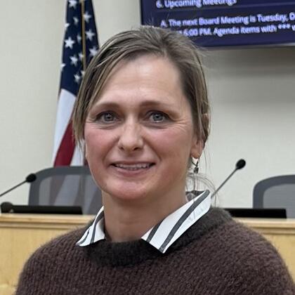 Picture of Board of Education Director Barbara Mate, District B