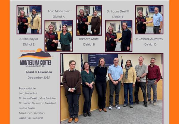 Montezuma- Cortez gets a New Board of Education
