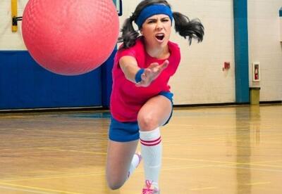 Flying dodgeball