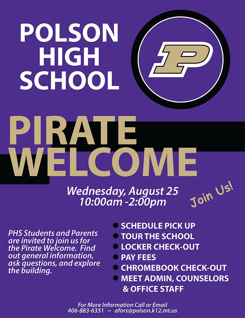 PHS Pirate Polson High School