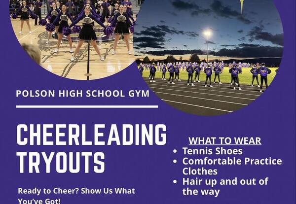 Polson High School Cheer Tryouts