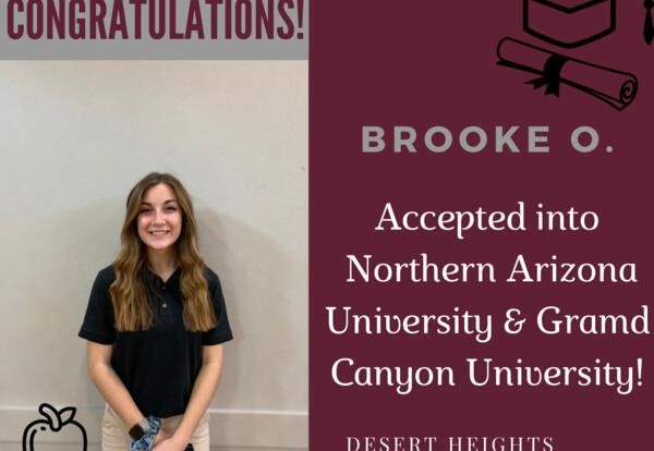 Congratulations Brooke!