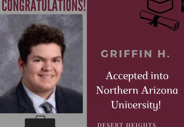 Congratulations Griffin!