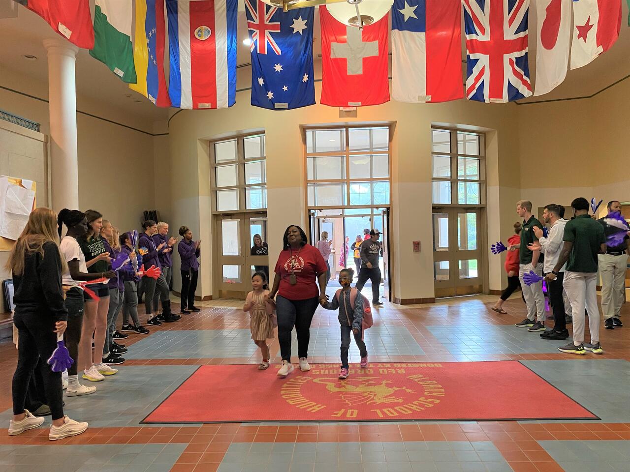 Clapping in a great day Friday! | Albany School of Humanities