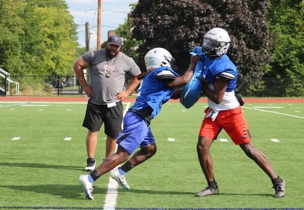 New York Giants Recognize Albany High Coach City School District Of 