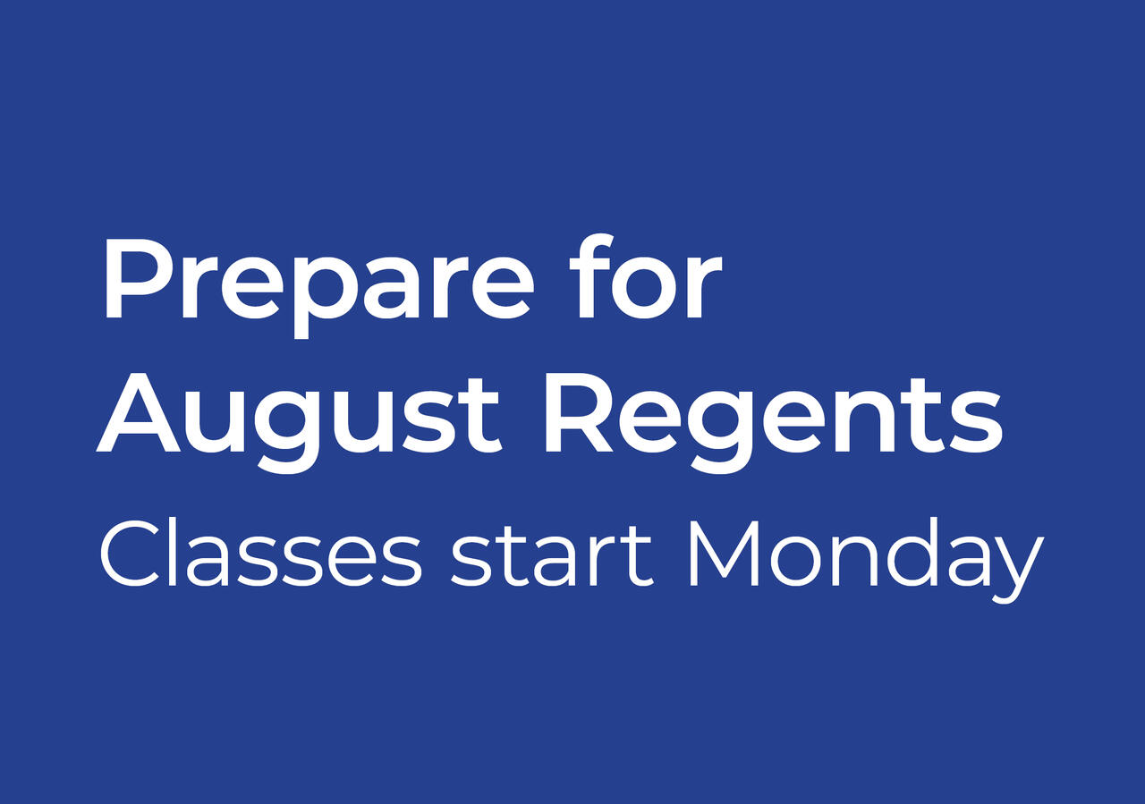 Regents review classes start Monday | Albany High School