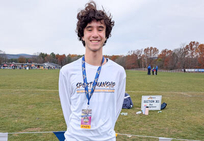Bizer at New York State Cross Country Championships