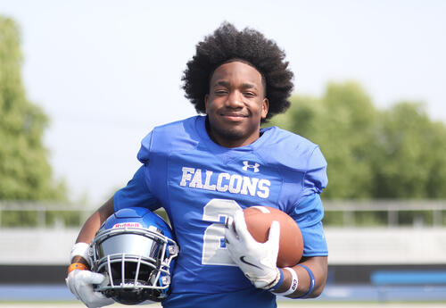 Albany High football player Kahlil Beckett