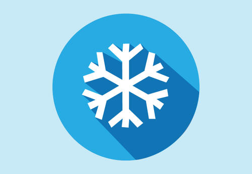 Graphic of a snowflake