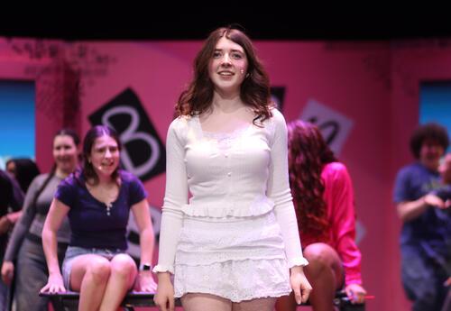 Student performer from "Mean Girls"