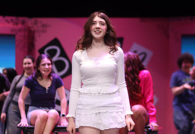 Student performer from "Mean Girls"