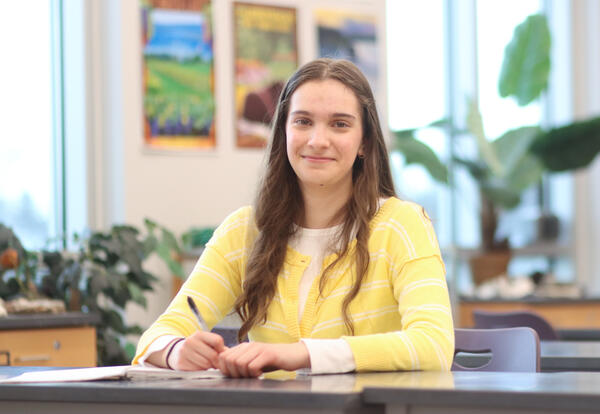 Valedictorian Julia Rosi