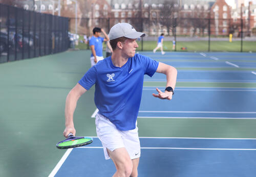 Stanley Cornell on the courts
