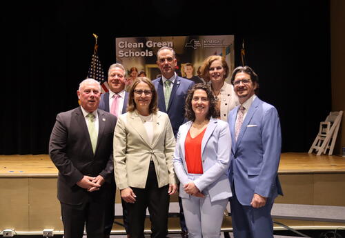 group posing for picture
