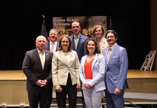 group posing for picture