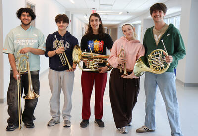 Freddy Lizardo, Caleb Goldstein, Eli Stanwicks, Sidney Blanken and Andrew Fish