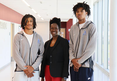 Yehudah Levi, Shermaine Moore-Boakye and Jah'Quinn Thompson ,