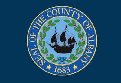 The seal of Albany County.