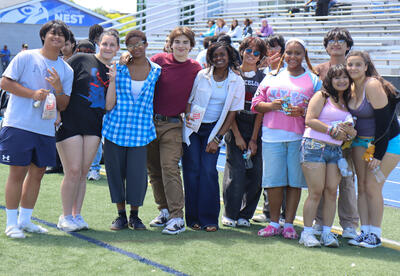 Group photo of students