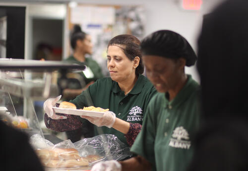 Food service workers