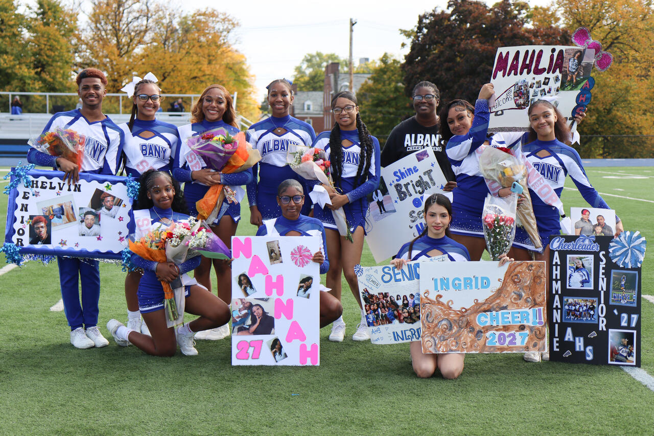 Cheerleading Senior Celebration | Albany High School