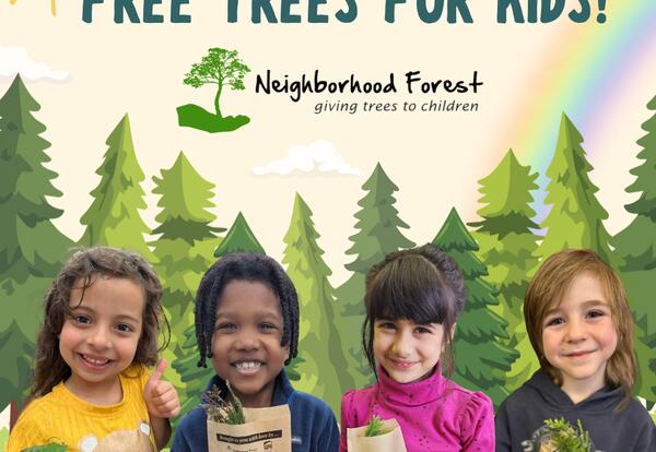 Barnard to participate in Neighborhood Forest's 17th Annual Free Tree Program as part of our Earth Week celebrations this April.