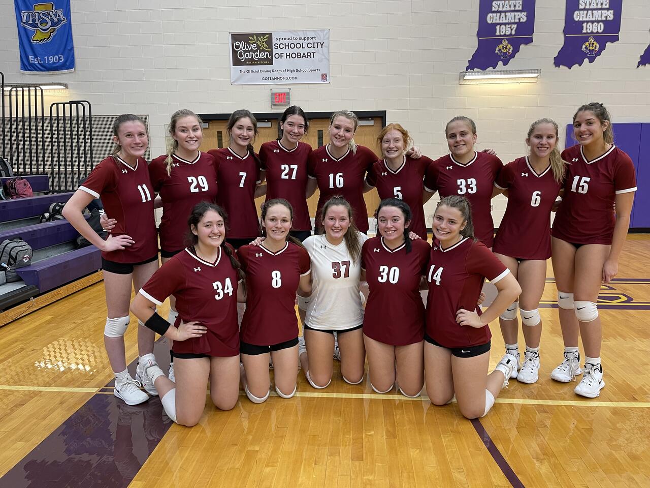LHS Volleyball Earns Team Academic Award Lowell High School
