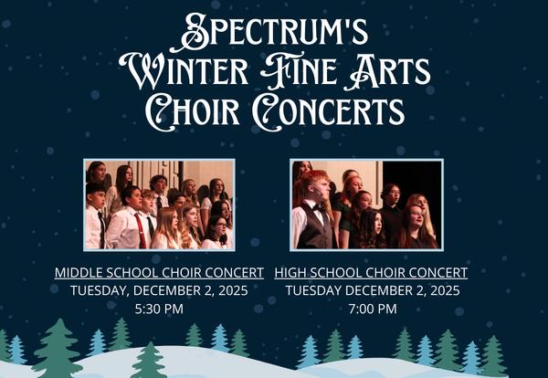 Livestream of MS & HS Winter Choir Concerts