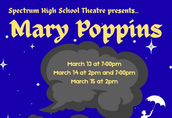 Mary Poppins Arrives at Spectrum!