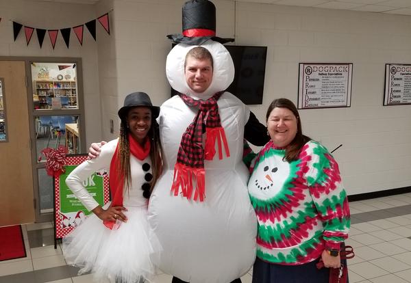 Snowman Day at RMS