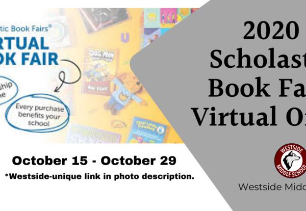 Virtual Scholastic Book Fair: October 16-29, 2020 ...